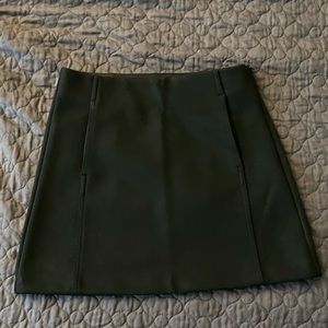 Black Zara mini skirt